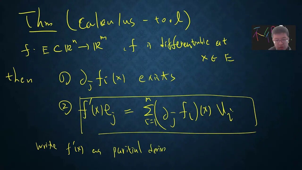 Differentiation in multivariable function, partial derivative and more