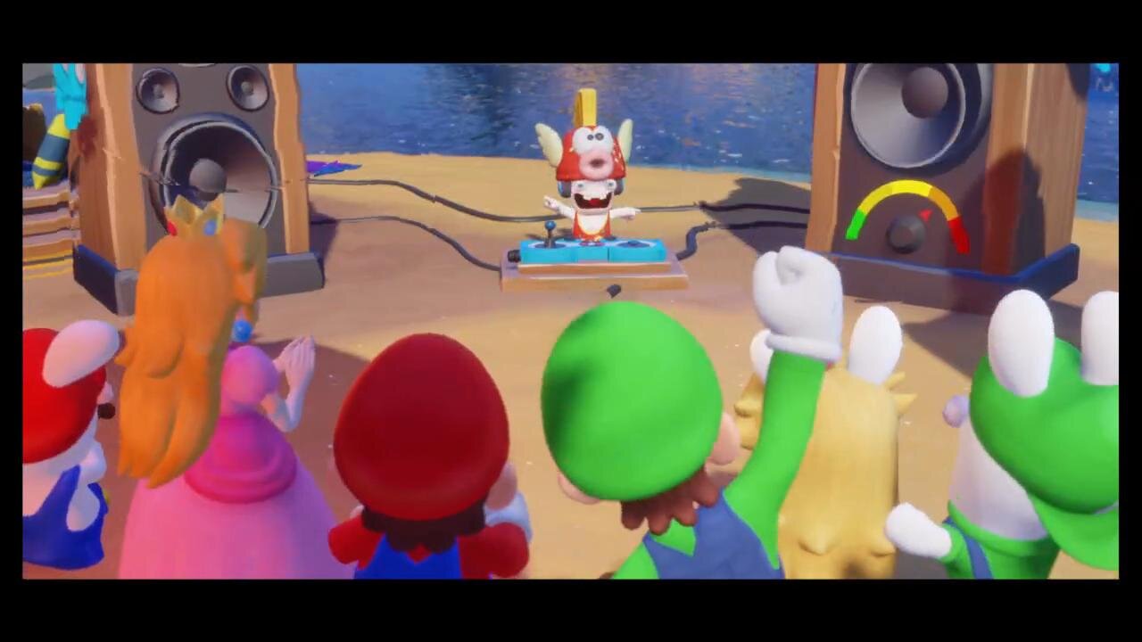 Mario rabbids Hope part 4, party on the beach