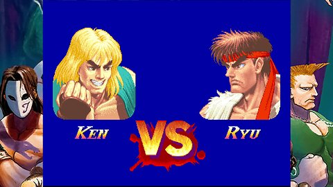 Street Fighter 30th Anniversary Collection: SSF2 (Steam) Ken vs. Ryu