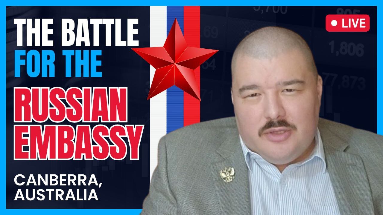 Aussie Cossack LIVE on the battle for the Russian Embassy!