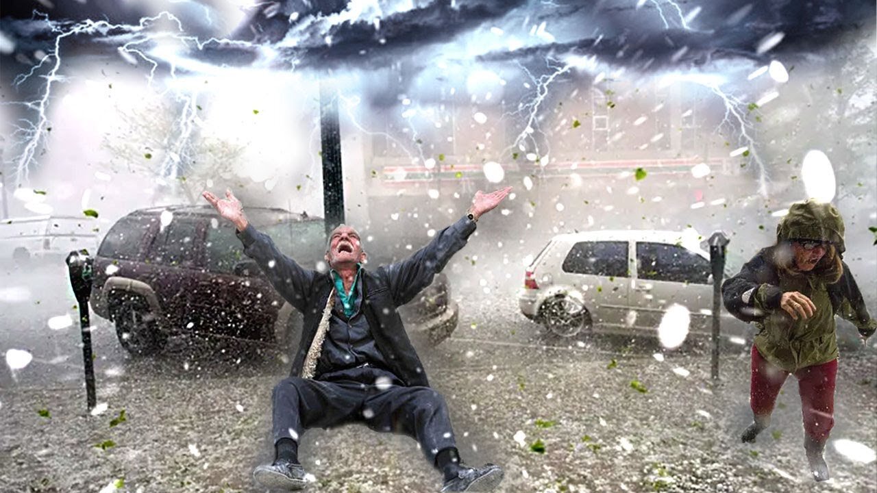 Czechs were injured by hail the size of an egg! The population was damaged!