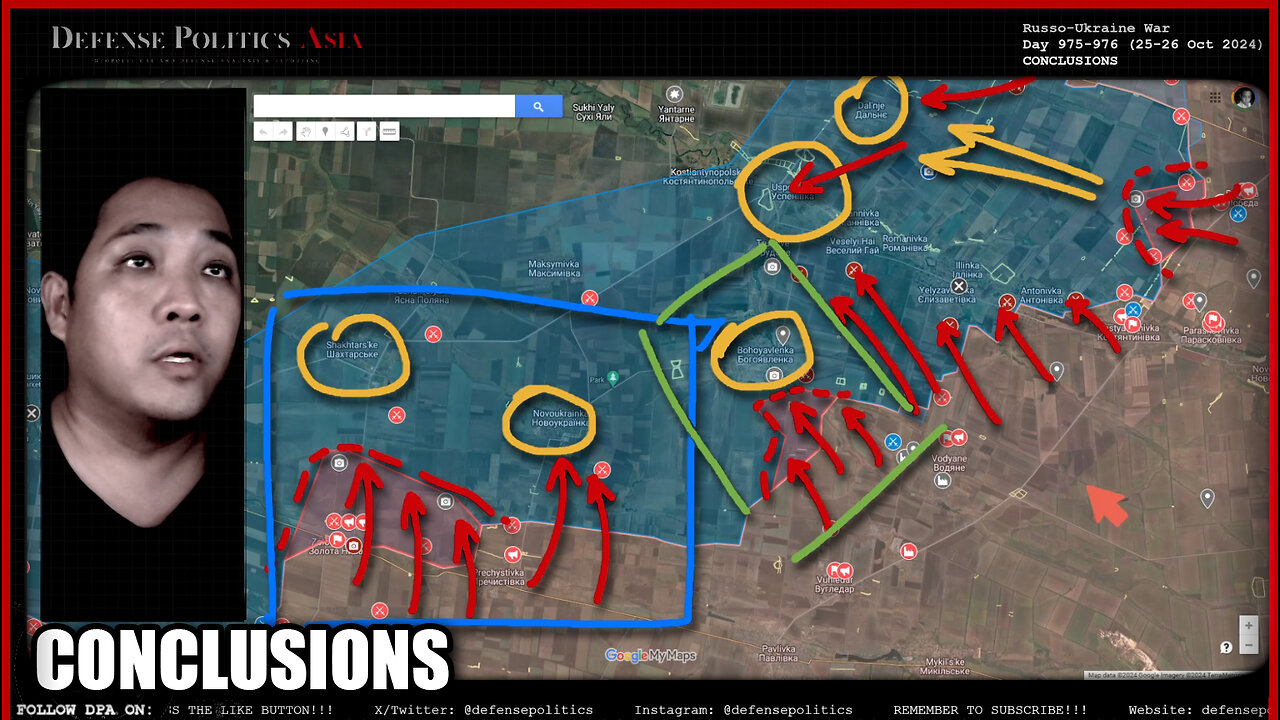 Russia is smashing Ukraine in multiple fronts; but Ukraine focus on Kursk | Ukraine War Conclusions