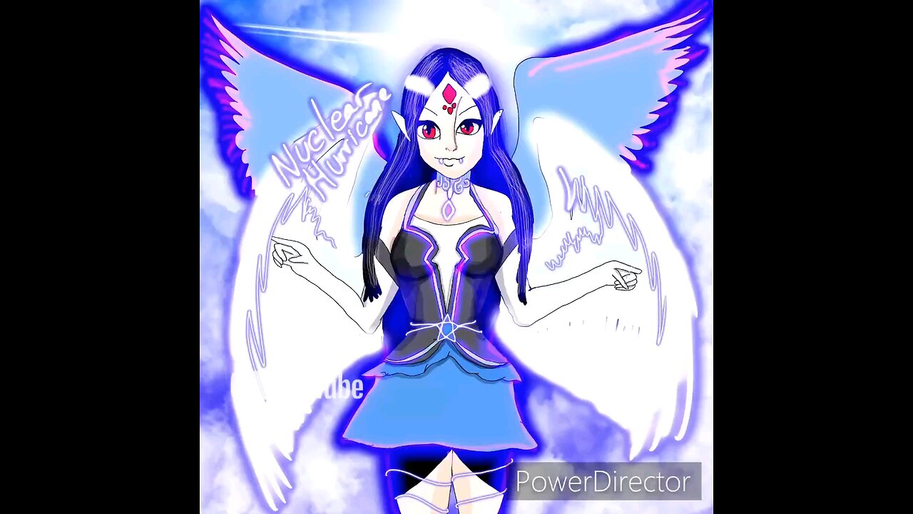 speedpaint blue wings