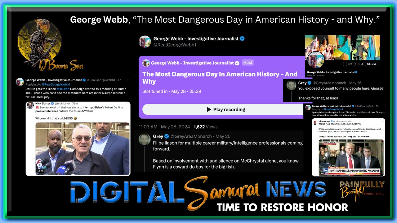 DSNews | George Webb, “The Most Dangerous Day in American History - and Why.”