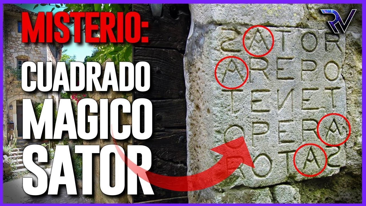 IL MISTERO DEL QUADRATO MAGICO SATOR-TEИET DOCUMENTARIO queste robe le chiamano poligoni magici o forme magiche ma non c'è nulla di magico è solo e soltanto matematica e geometria credendo che non lo sapessi ma invece