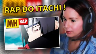 REACT - RAP - A HISTORIA DE ITACHI (Naruto) SADHITS | Prod. Ihaksi | MHRAP