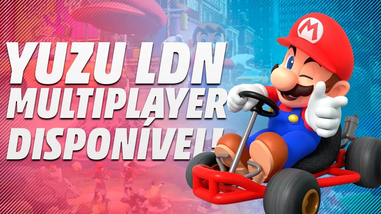 YUZU LDN! BORA JOGAR SWITCH ONLINE NO PC!