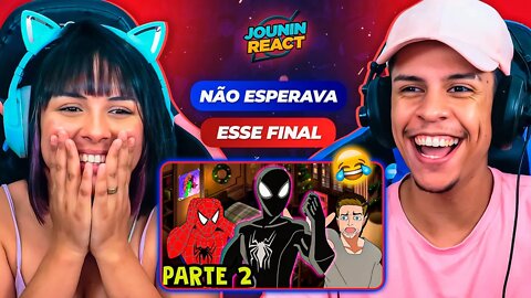 VOICE MAKERS | [SEM SPOILERS] AMIGO OCULTO DOS HOMENS-ARANHAS - PARTE 2 | [React em Casal] 🔥