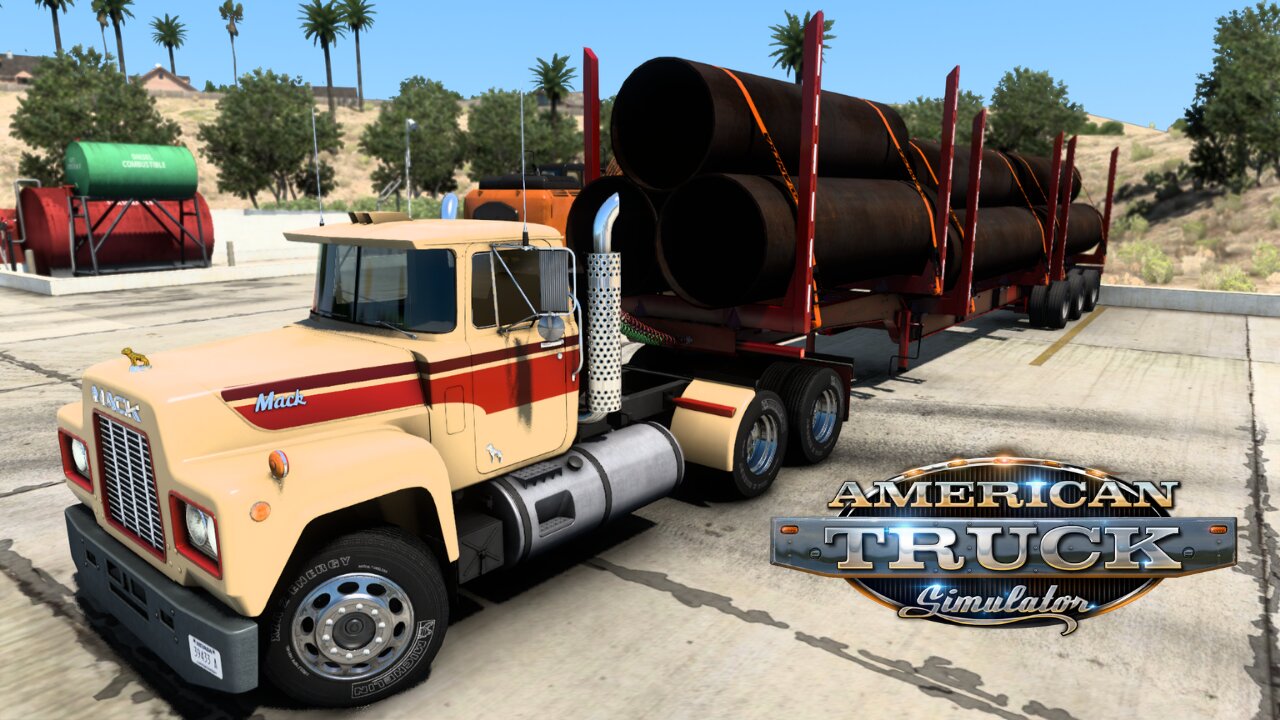 American truck simulator no commentary | Mack R Dirty AMERICAN TRUCK SIMULATOR