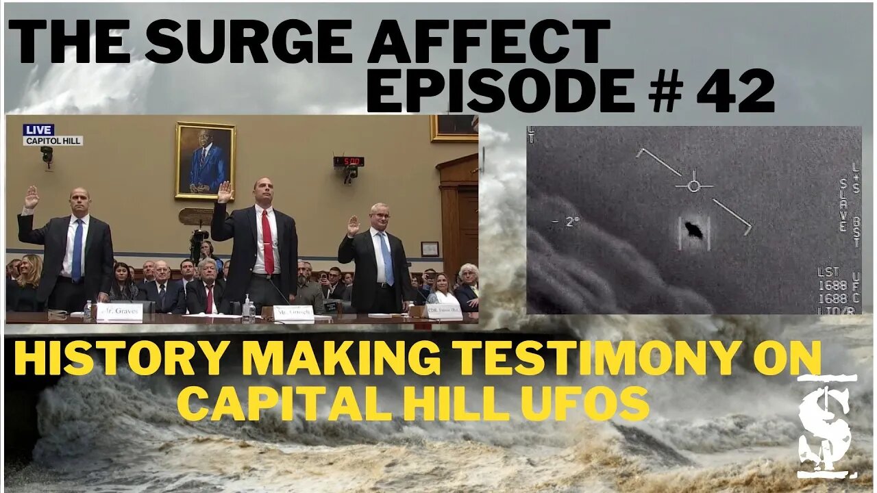 History Making Testimony on Capital hill UFOs Episode # 42