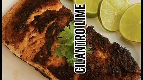 Grilled Cilantro Lime Salmon Recipe