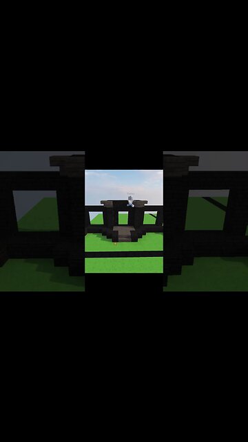 building a black Gothic house in minecraft #minecraft #minecraftshorts #shorts #minecraftbuilding