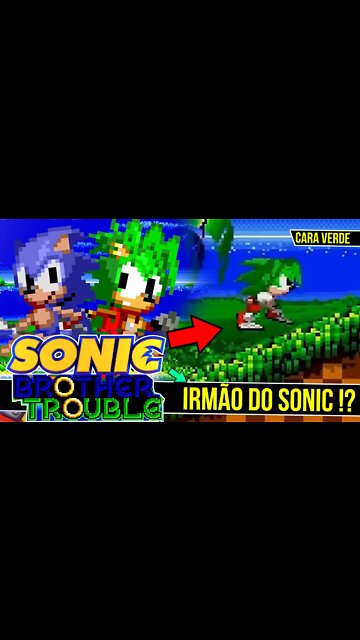 Jogo do Irmão do Sonic | Sonic Brother Trouble #shorts