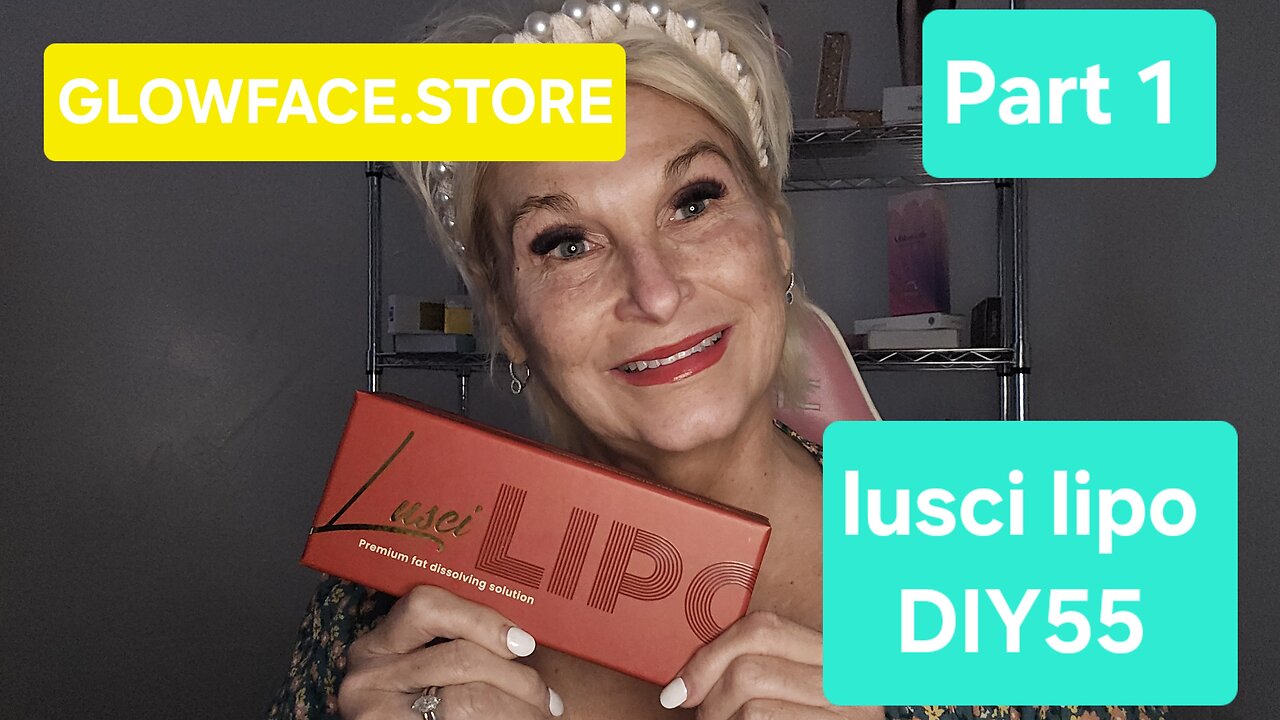 Lusci Lipo Glowface.store fat disolver double chin love handles part 1 of 2