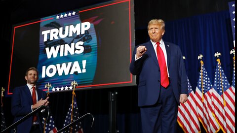 THE UPDATE - TRUMP WINS IOWA CAUCUS - FULL SPEECH