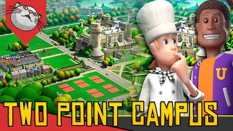 Construa um CAMPUS UNIVERSITÁRIO - Two Point Campus [Conhecendo o Jogo Gameplay PT-BR]