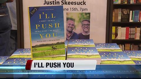 "I'll push you" book signing in Boise