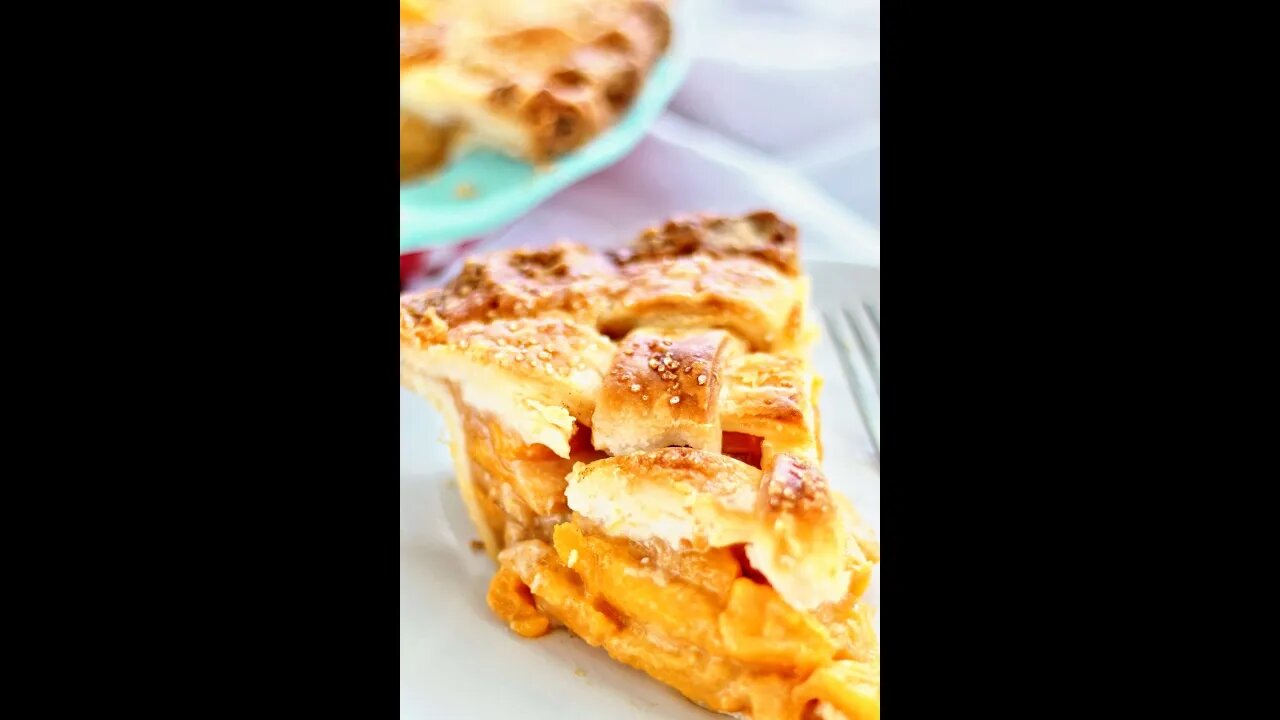 Perfect Gluten Free Peach Pie