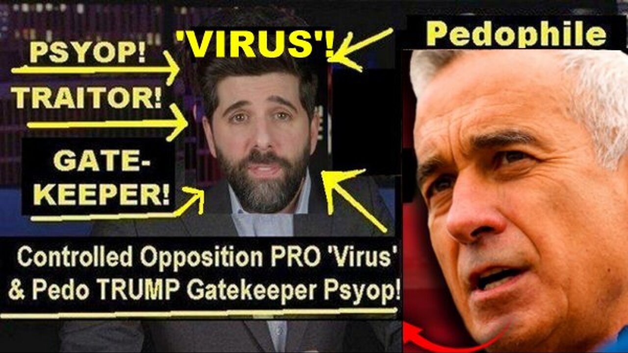 Controlled Opp PRO 'Virus' & Pedo TRUMP Gatekeeper Psyop 'The People's Voice' in Plain Sight!