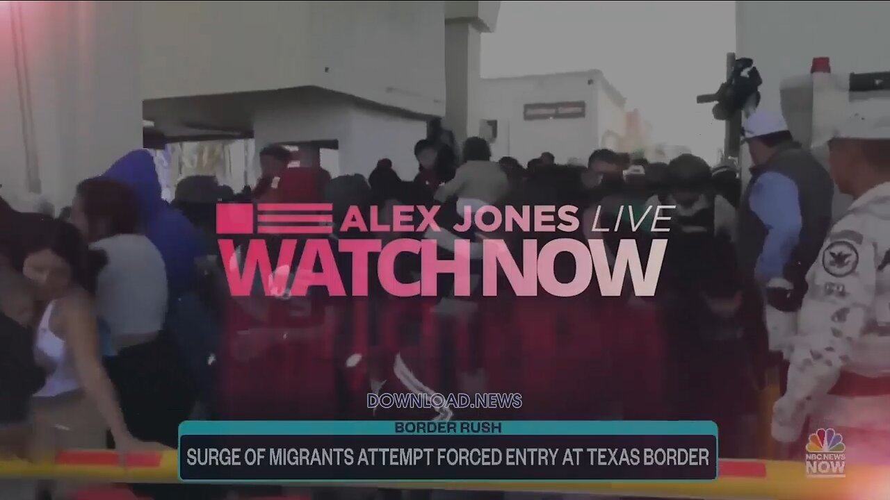 INFOWARS LIVE - 2/3/24: New World Order Preparing False Flag on US Border To Start Civil War II