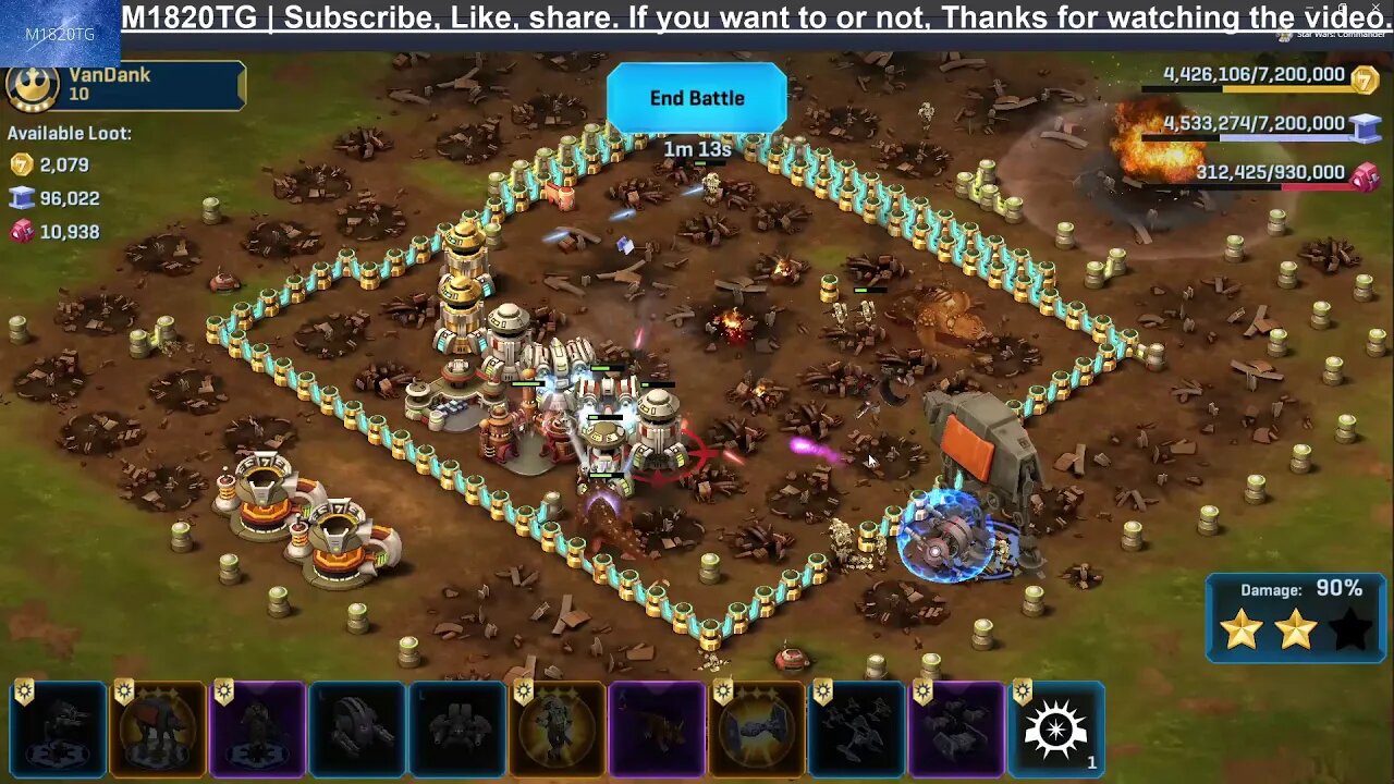 Star Wars Commander | #M1820TG #starwarscommander