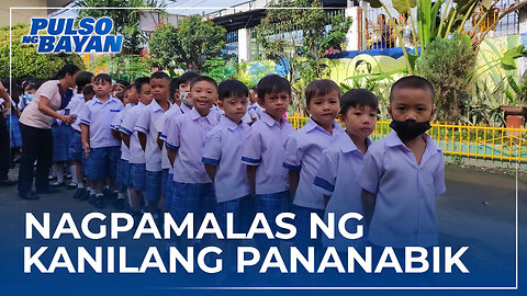 Mga estudyante sa Timoteo Paes ES, nagpamalas ng kanilang pananabik sa unang araw ng klase