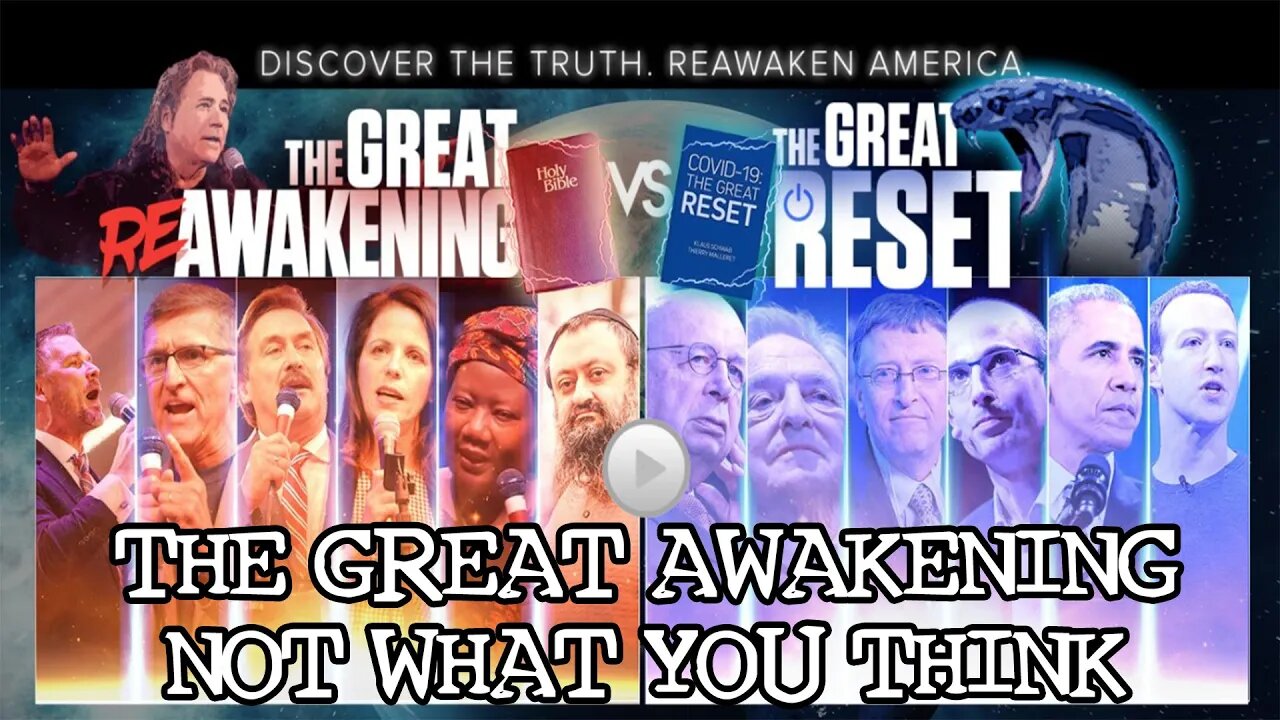 The Great Awakening Exposed: It's NOT what you Think