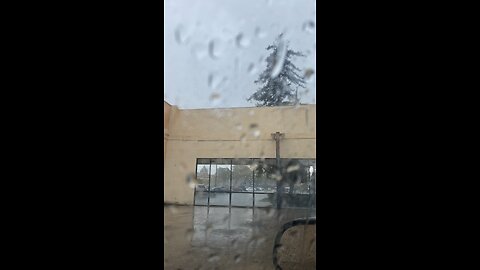 Rain in Bakersfield California. #california #rain #rainyday #asmr #bakersfield