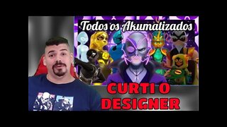 REACT TODOS OS AKUMATIZADOS Vilões Parte 4 4ª Temporada 🦋😈 MELHOR DO MUNDO