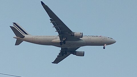 Airbus A330 F-GZCN en provenance de Paris à Fortaleza