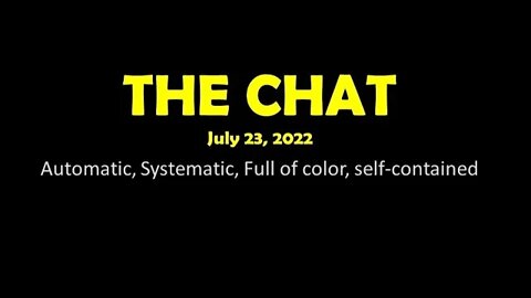 The Chat (07/23/2022)