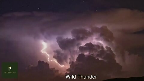 EPIC THUNDERSTORM | Thunderstorm Sounds For Relaxation, Concentration, Thunder Sound Effect, No Rain