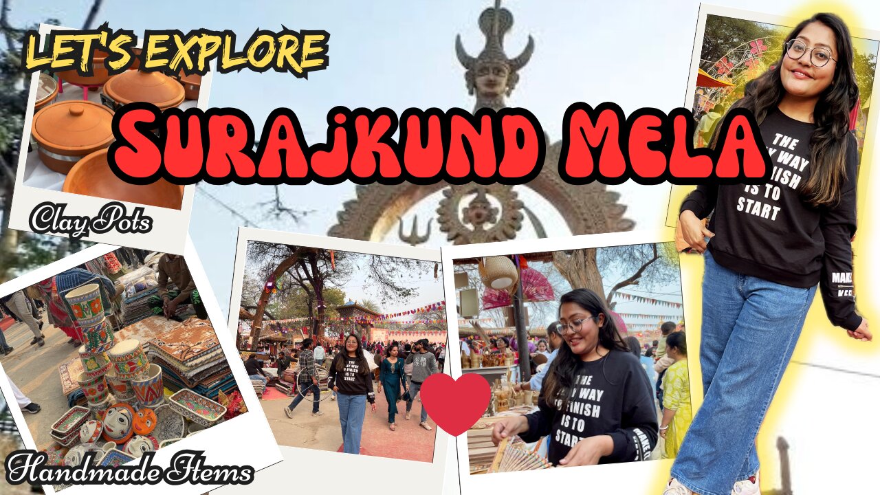 World’s Biggest International Craft Mela In India 🫶SURAJKUND MELA😍