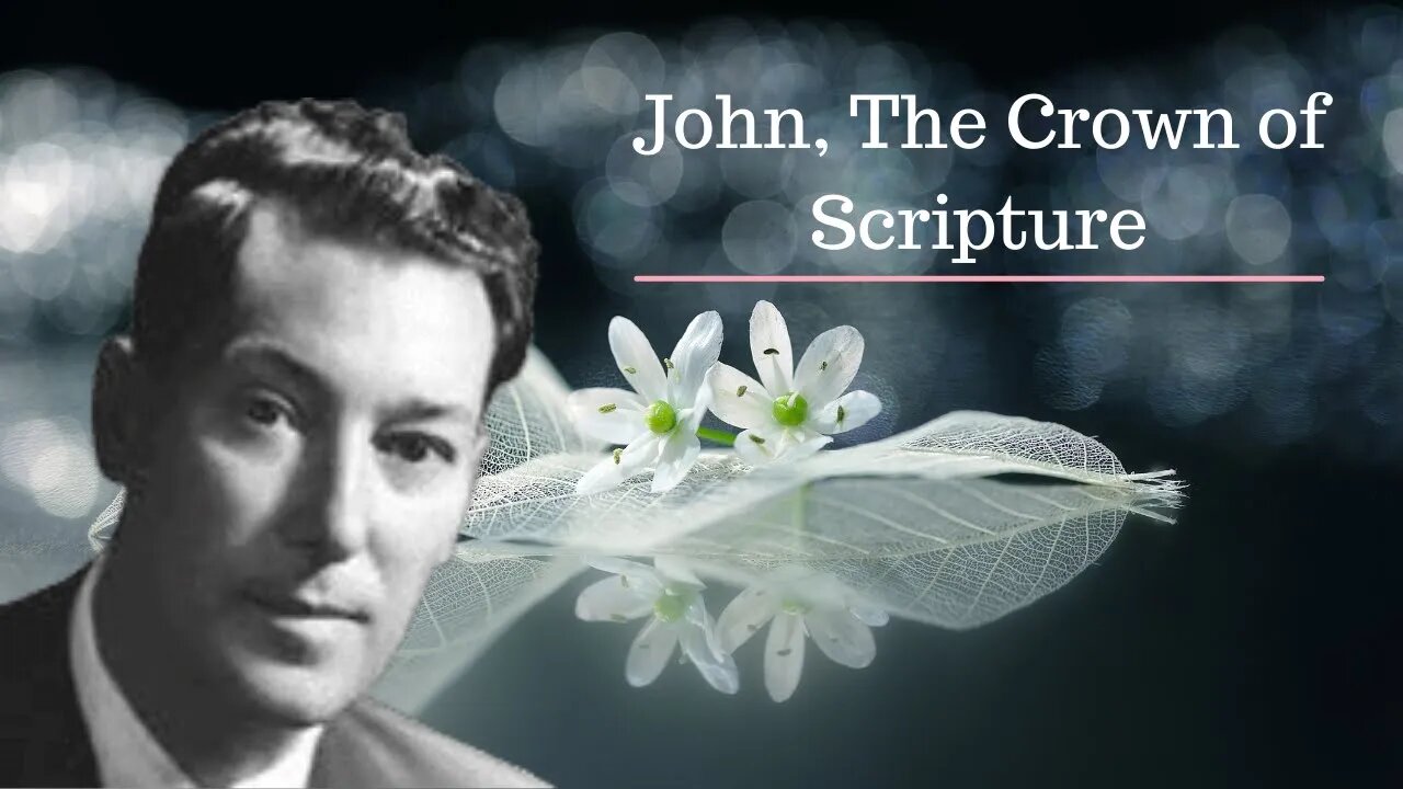 Neville Goddard Lecture (John, The Crown of Scripture)