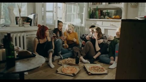 Couples Eating Something FREE STOCK FOOTAGE 4k Videos Girls,Stuffing,Belly Stuffing,Stuffed,01