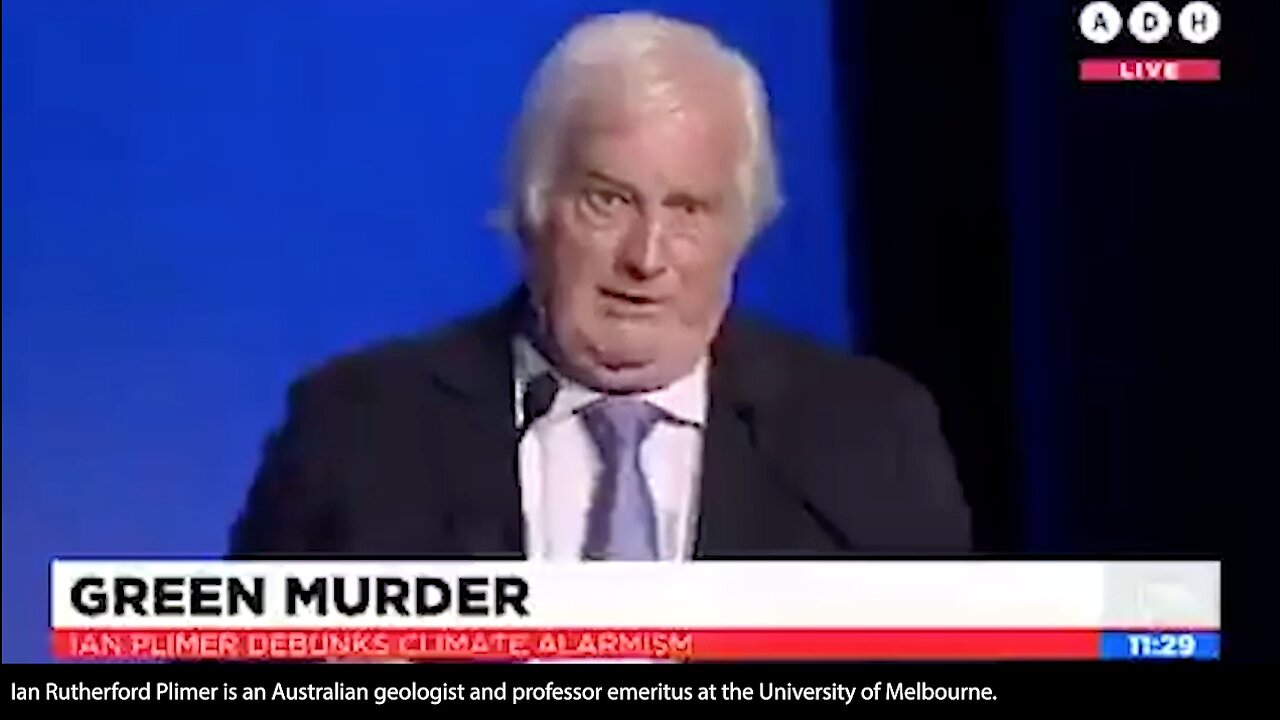 Climate Change | "There Is One Group of People That Use Models & There Is Another Group of People That Use Evidence & the Two Are Not Accord & If the Two Are Not In Accord You Have to Throw Out the Models." - Geologist, Professor Ian