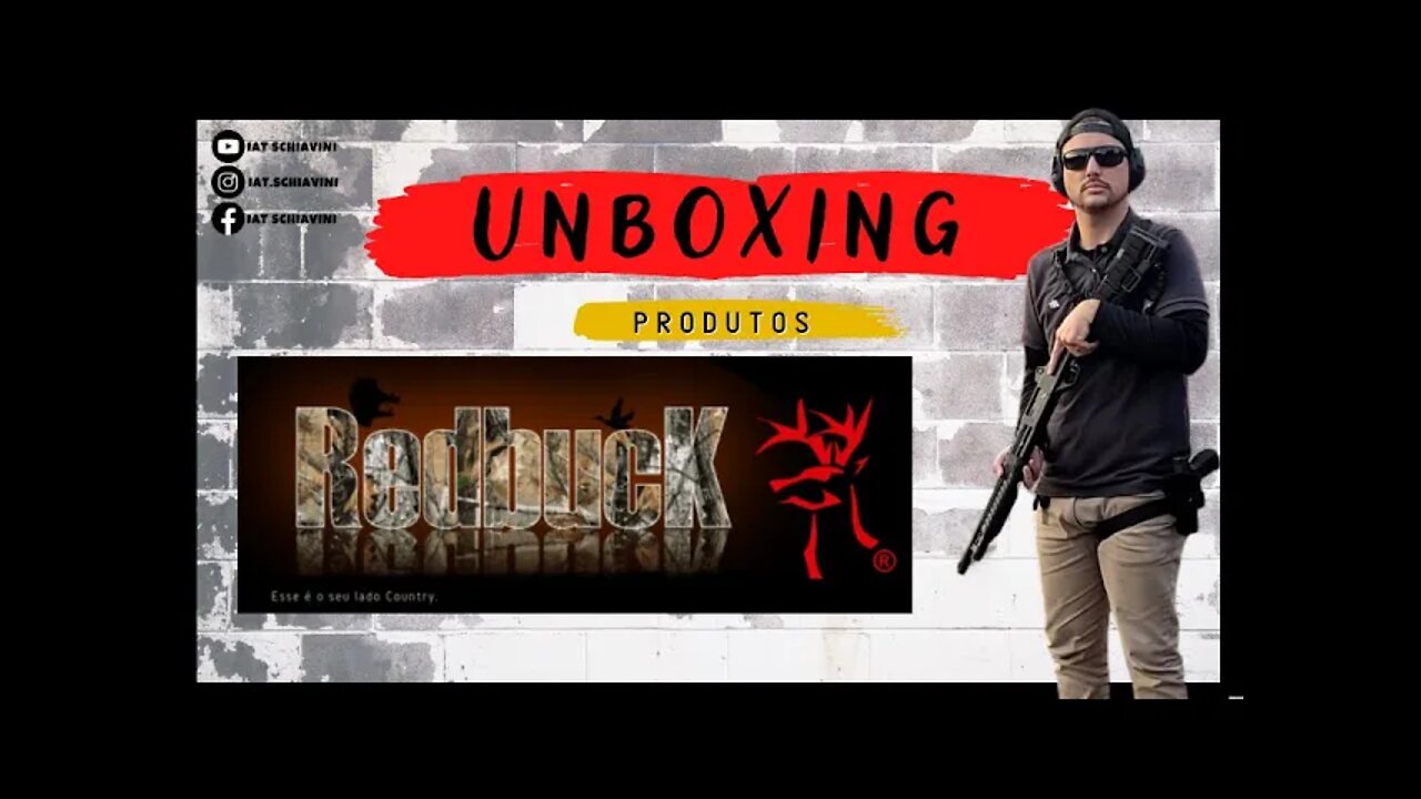 Unboxing produtos REDBUCK