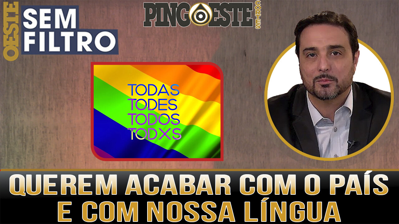 Além de acabar com o país querem acabar com a língua portuguesa [SÍLVIO NAVARRO]