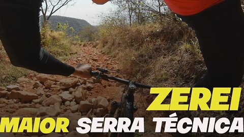 ZERANDO a Maior serra tecnica, treino duro de mtb