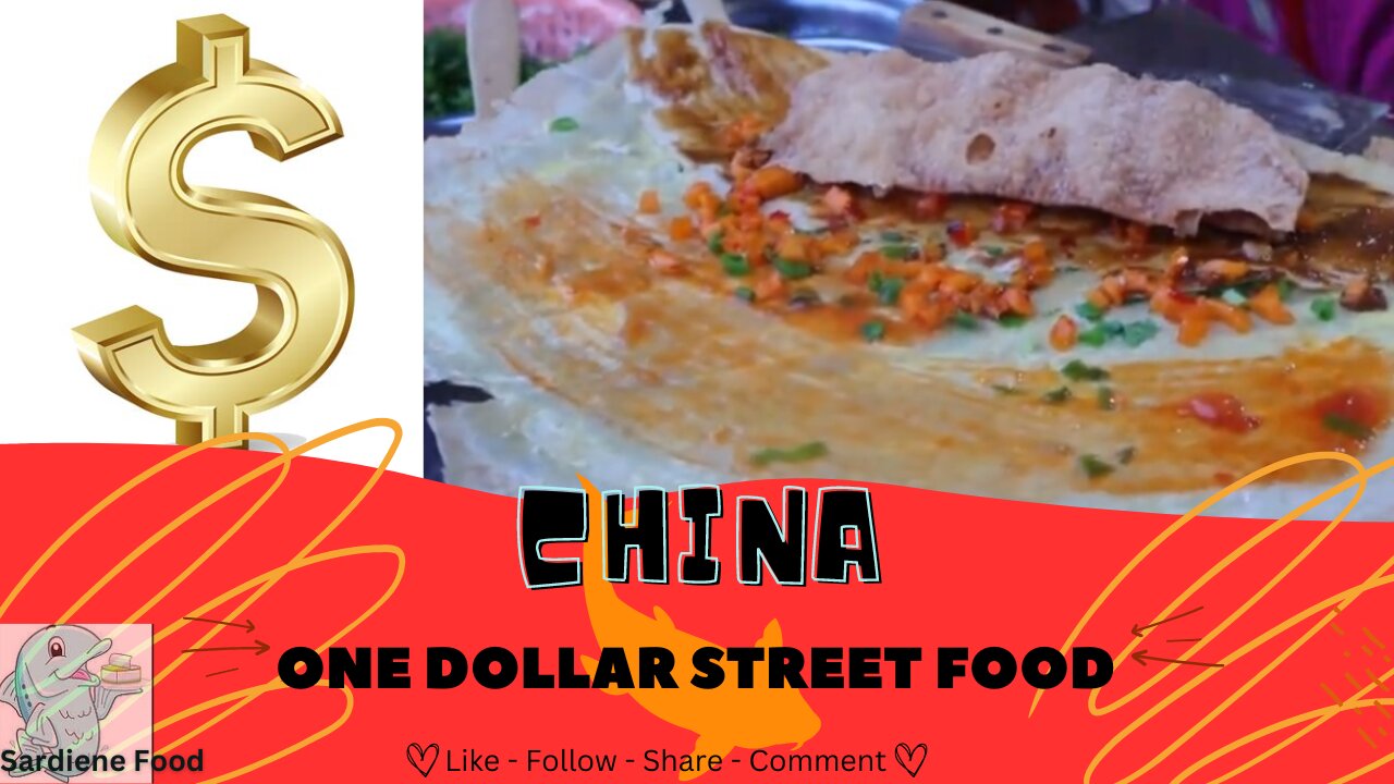 ONE DOLLAR Street Food - China