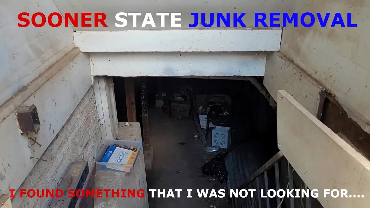 $15,000 Junk Removal Dungeon Estimate! I Did Not Feel Safe Down There! Sooner State Junk Removal