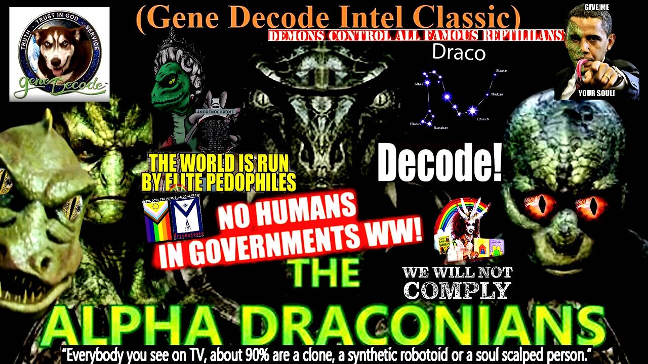 The Alpha Draco Decode (Gene Decode) - Related info and links in description [The_Alpha_Draco.pdf]