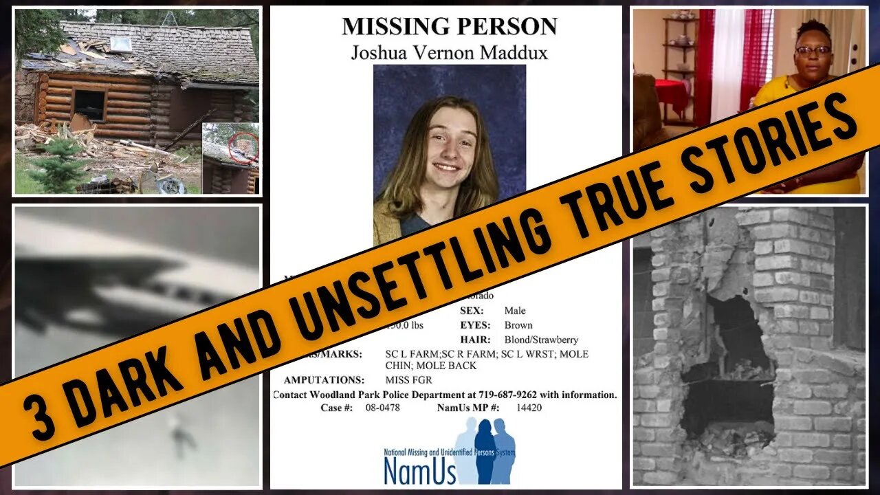 Keith Sapsford, T’Yesia Taylor and Joshua Maddux | 3 Dark and Unsettling Stories