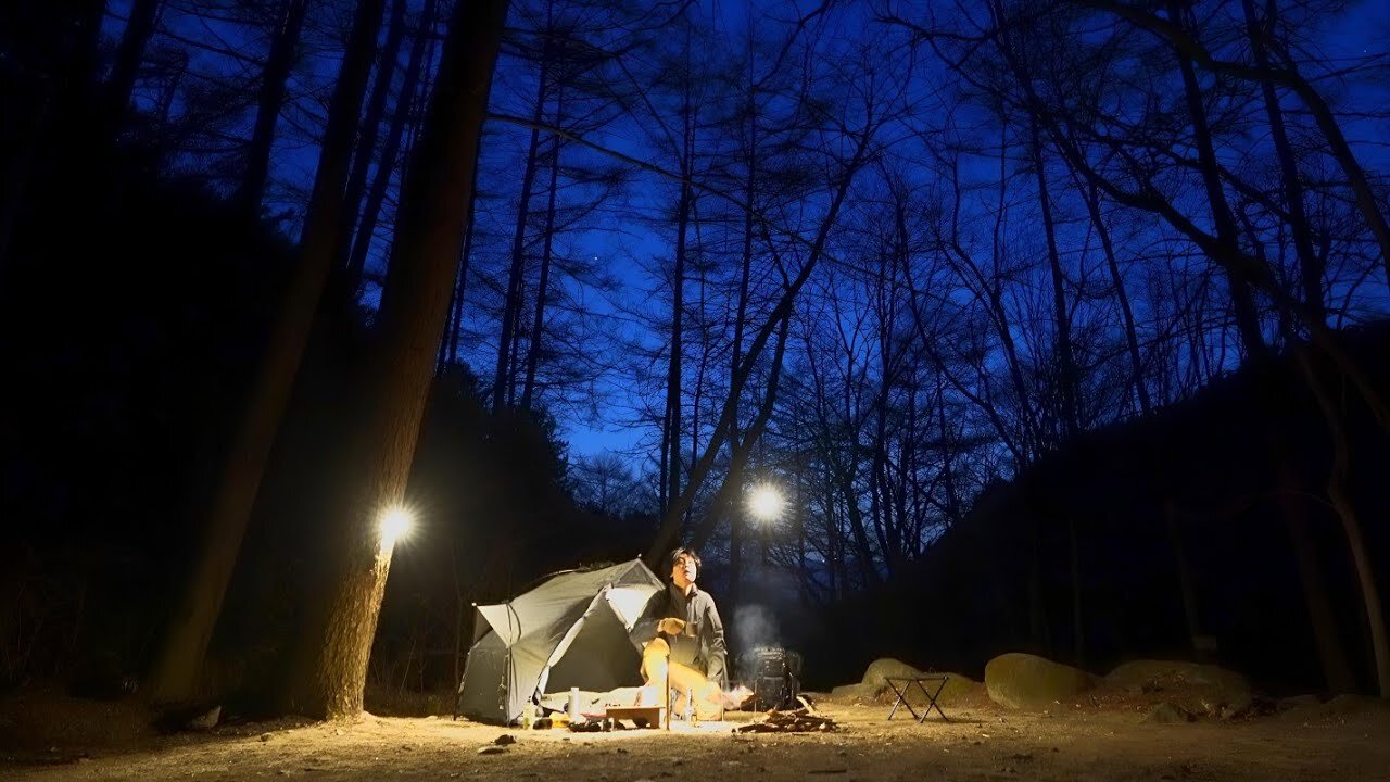 Camping is better than resting at Garage car lover's picnic | Land rover DEFENDER 90