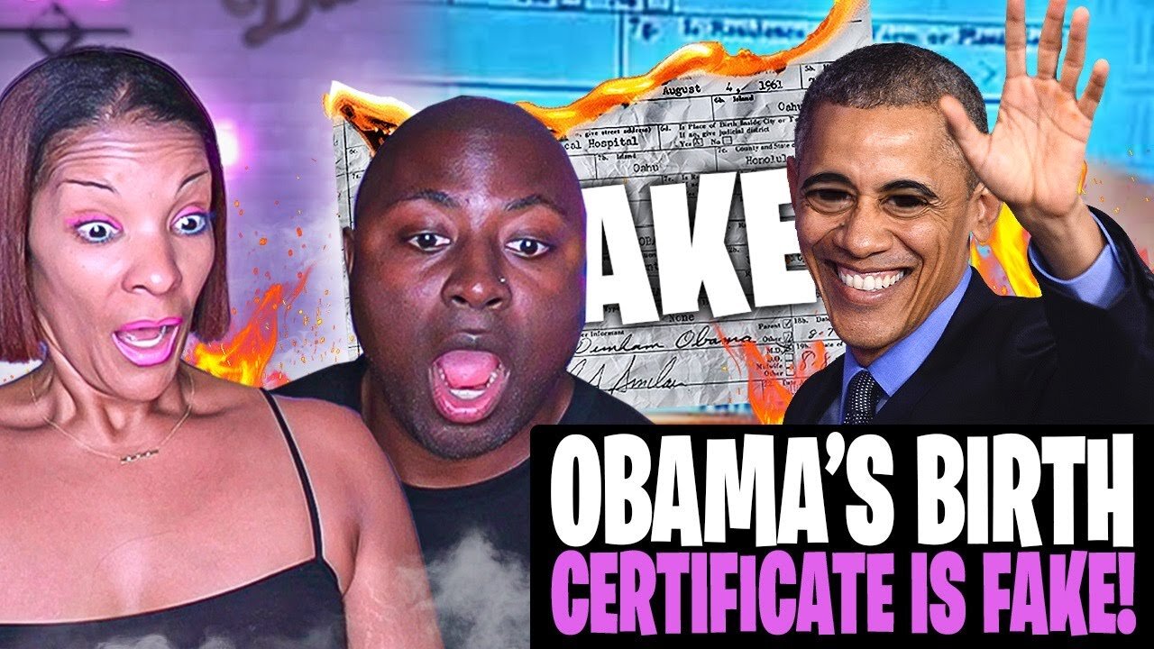 OH CRAP! OBAMA'S BIRTH CERTIFICATE IS FAKE... BLACK PEOPLE WERE LIED TO!