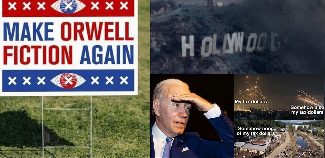 Grayzone Reporter Detained, Harris Campaign In Panic, Hurricane Milton, Hollywood Crashing