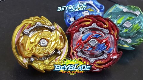 GRAND DRAGON .α'L.Fl GOU vs 3 DRAGONS! - Beyblade Burst ベイブレードバースト