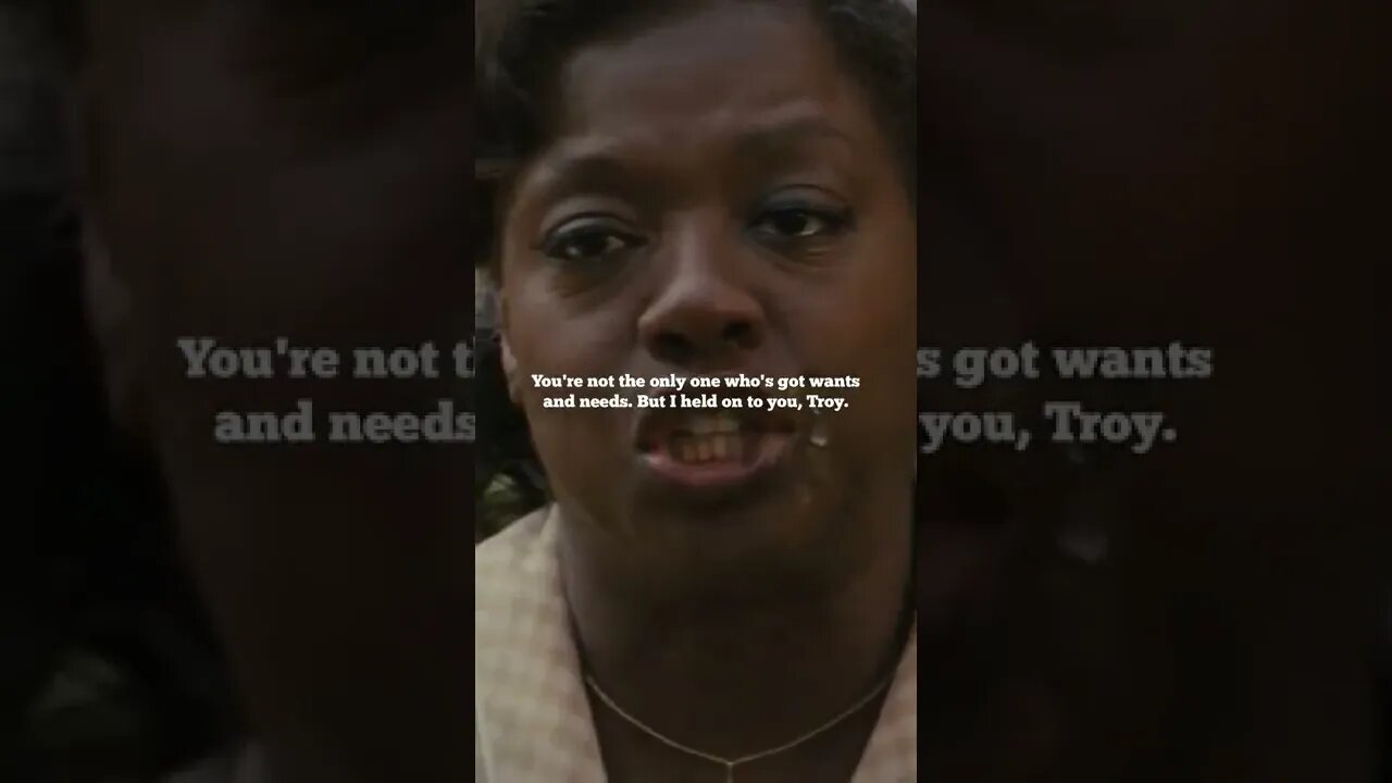 Movie: Fences 💔