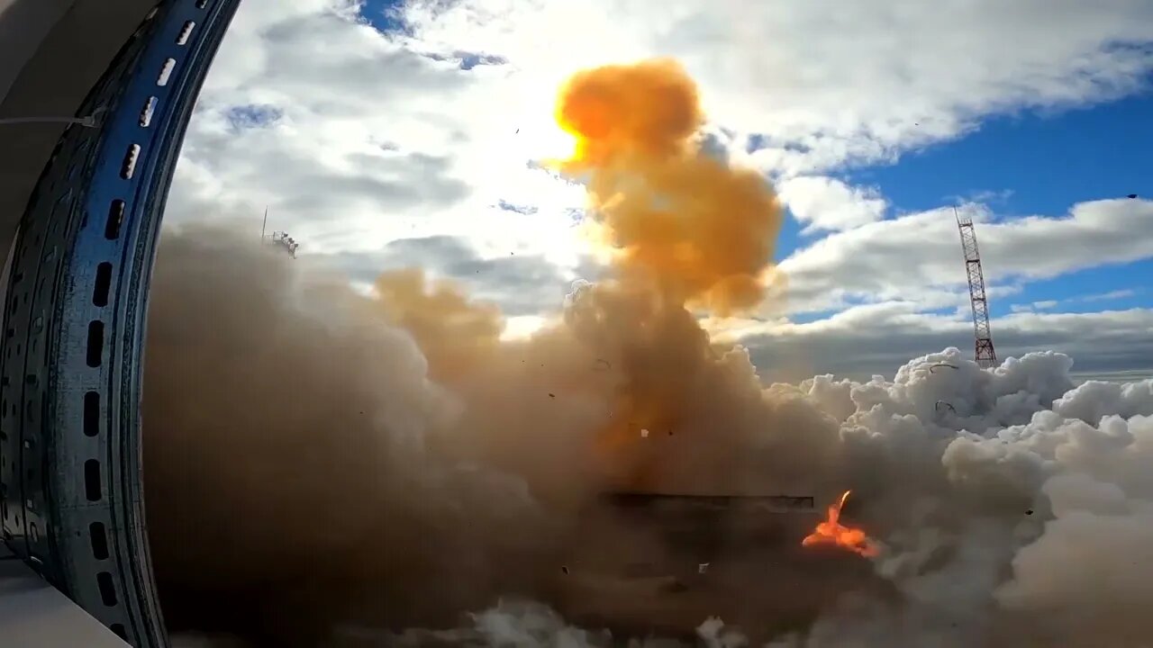 Successful Launch Of Sarmat ICBM Today At Plesetsk Cosmodrome From A Silo Launcher