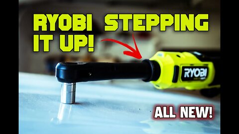 Ryobi Just Went Pro with their newest tool! The all new Ryobi 1/4" Cordless HP Ratchet is Impressive